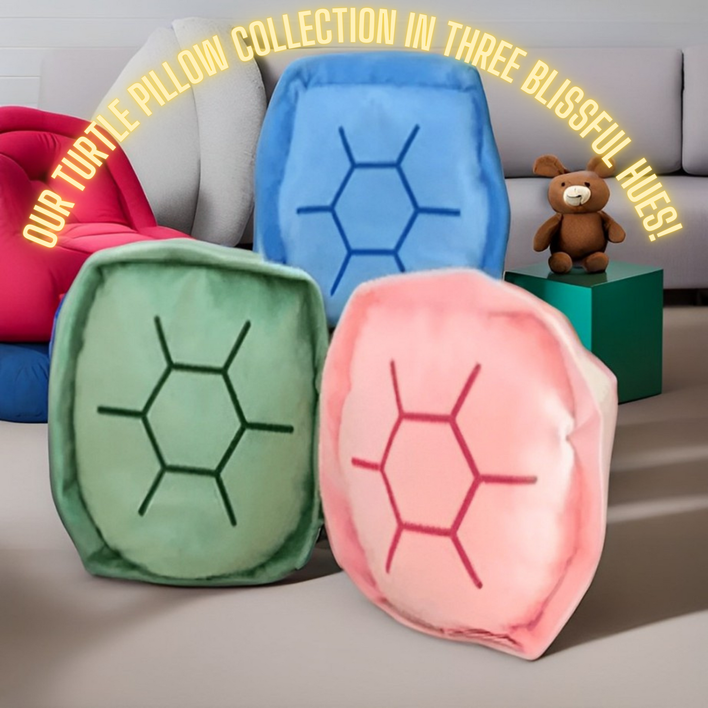 TurtleShell Relaxing Pillow