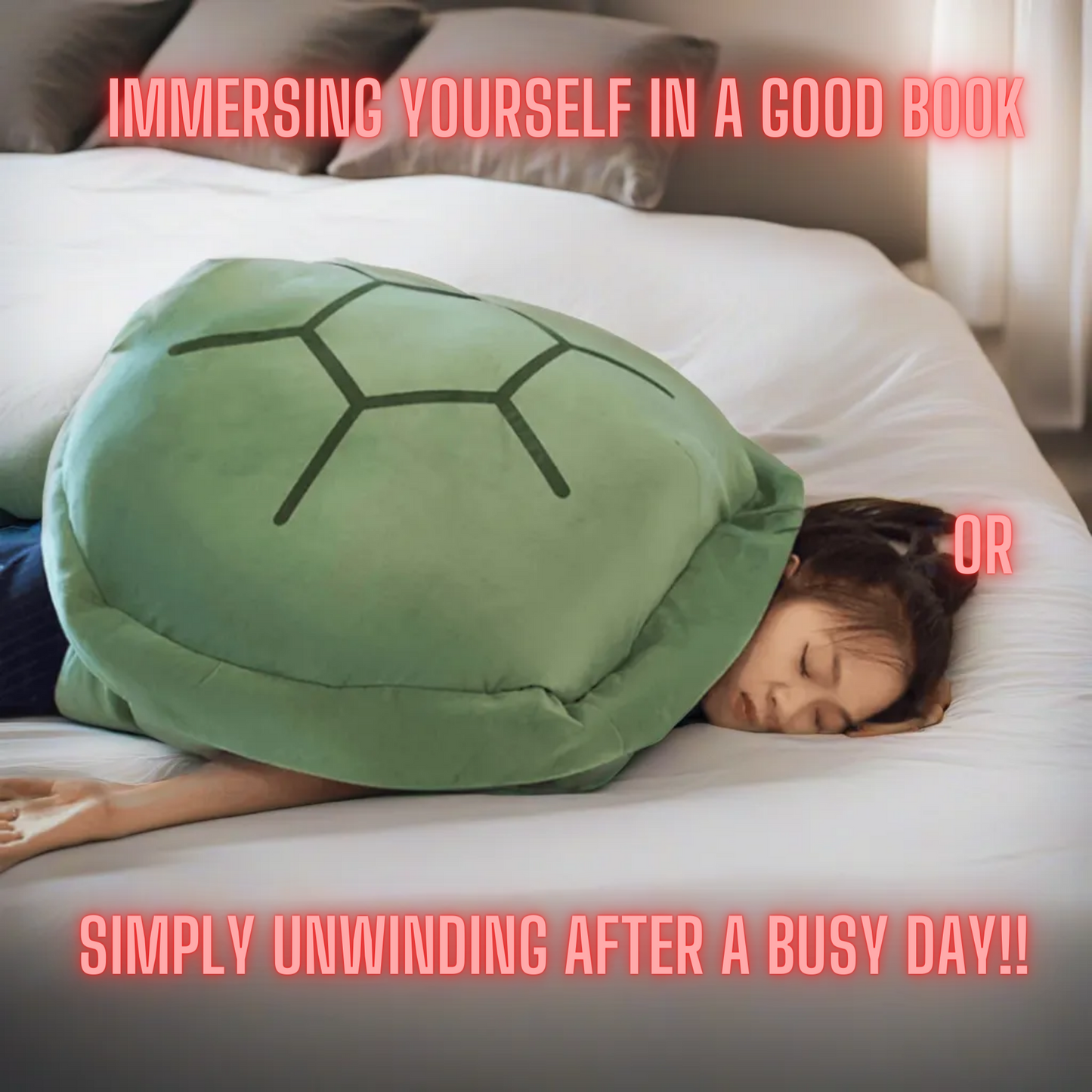 TurtleShell Relaxing Pillow