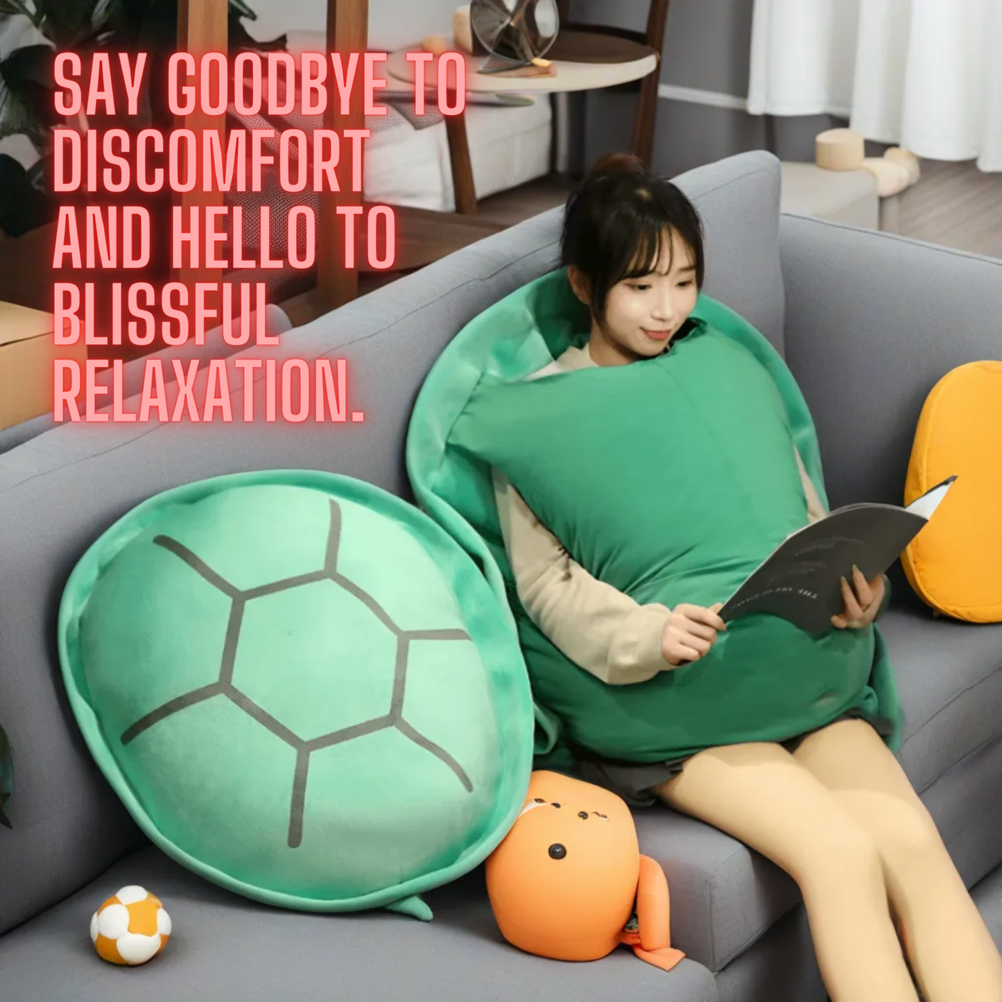 TurtleShell Relaxing Pillow